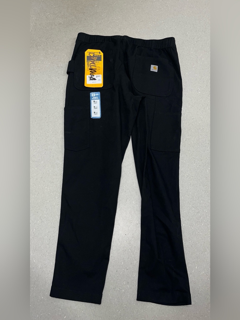 NWT Carhartt Force Ripstop Utility Work Pants Black M- women’s